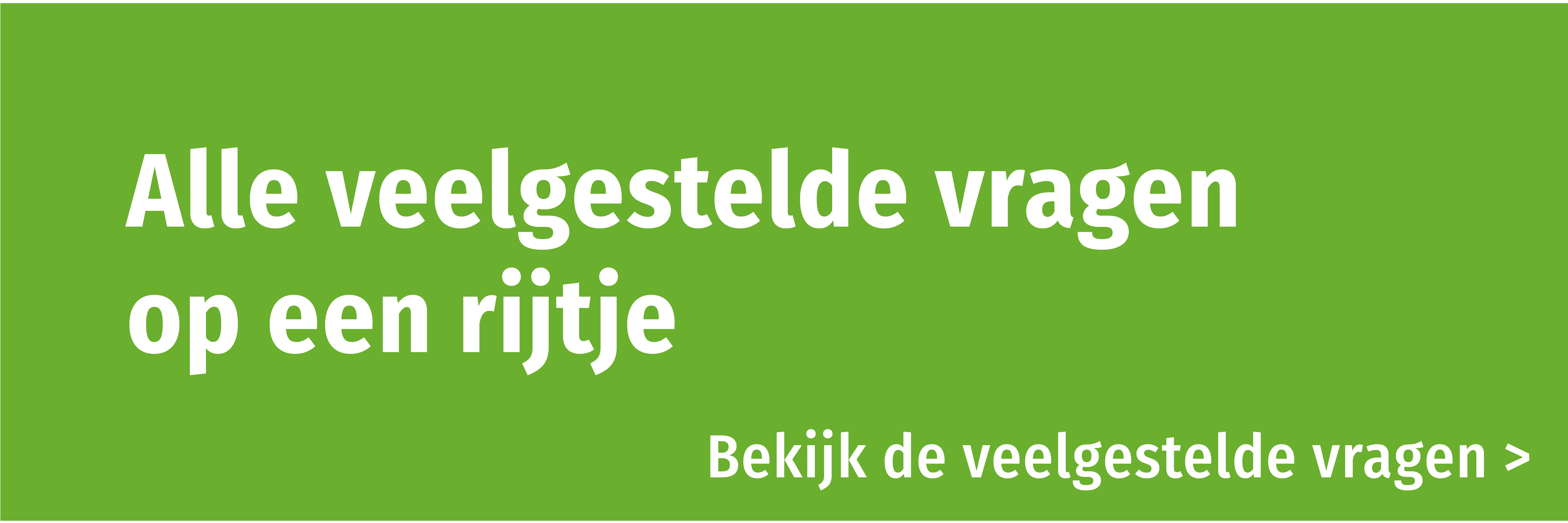 Veelgestelde vragen