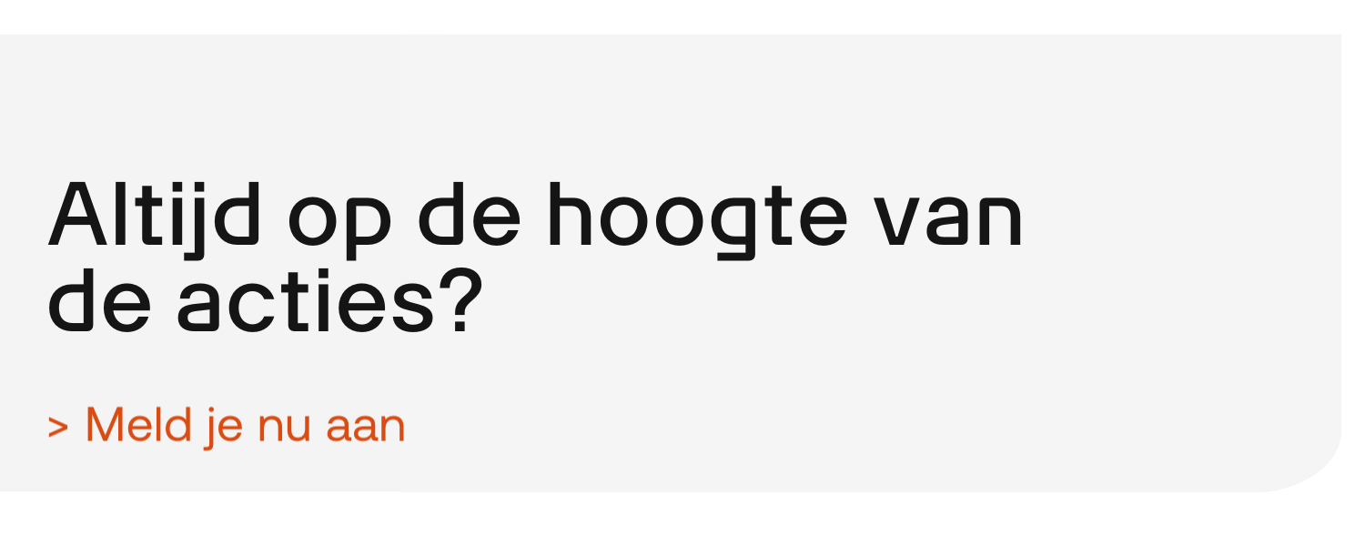 Meedoen aan Eindejaarsactie?