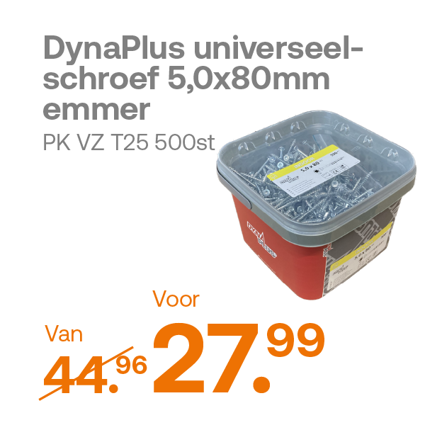 Dynaplus-schroeven