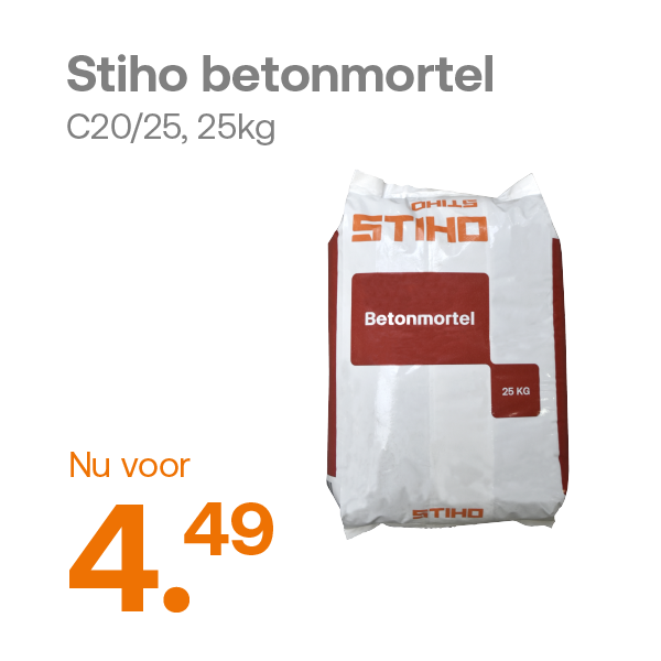 Stiho-betonmortel