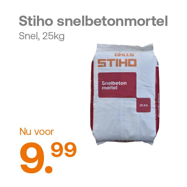 Stiho snel-betonmortel