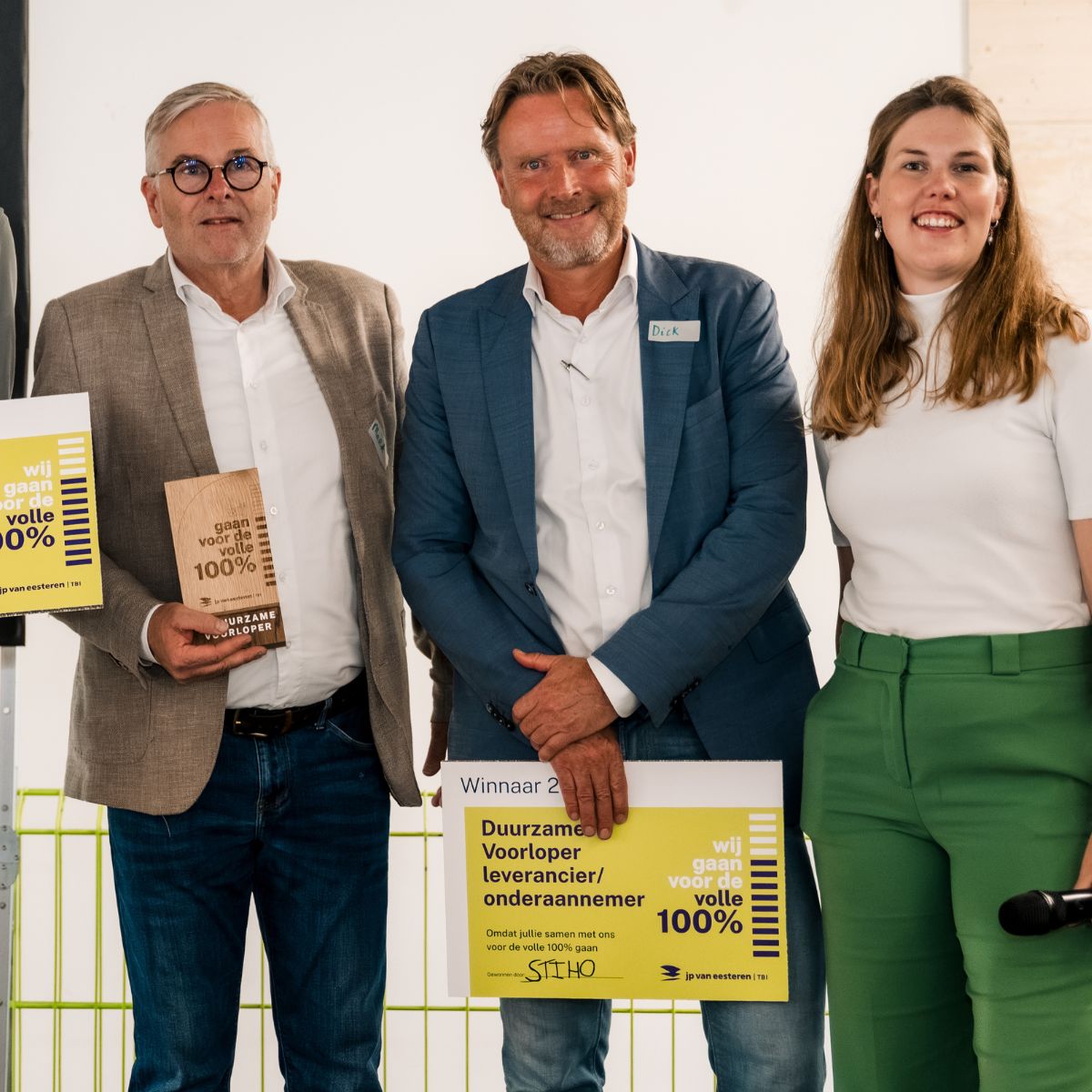 Stiho wint JP Duurzame Voorloper-prijs